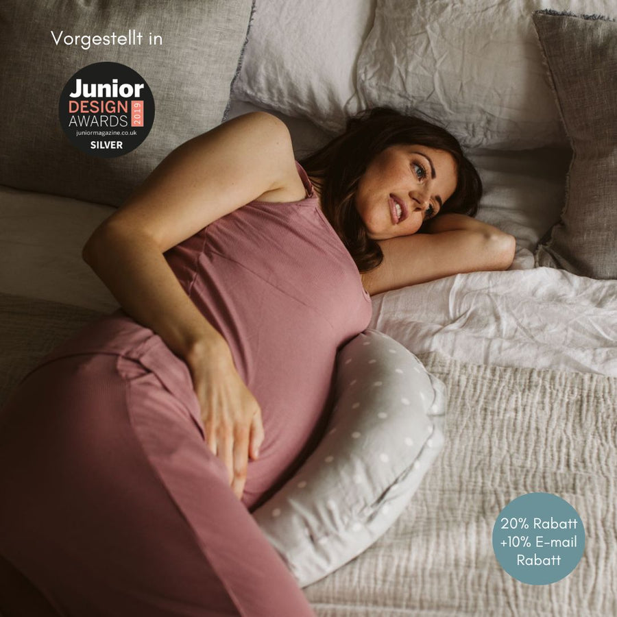 Das Schwangerschafts und Stillkissen (3-in-1) - Dotted